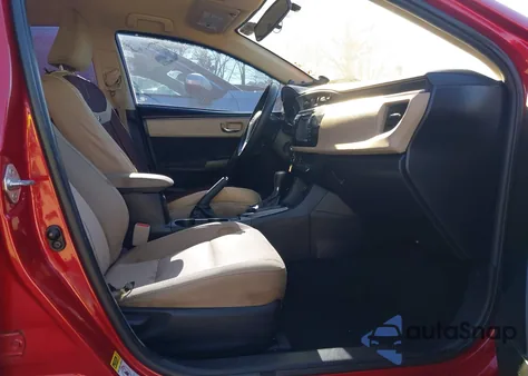 2016 Toyota Corolla Le from USA, damaged, VIN 2T1BURHEXGC531854